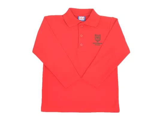 Polo Red Long Sleeve